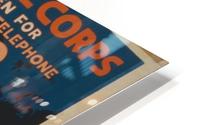 Join the signal corps HD Metal print