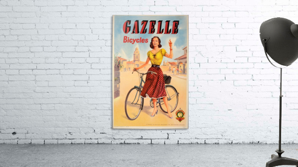 Gazelle Bicycles Wall Preview