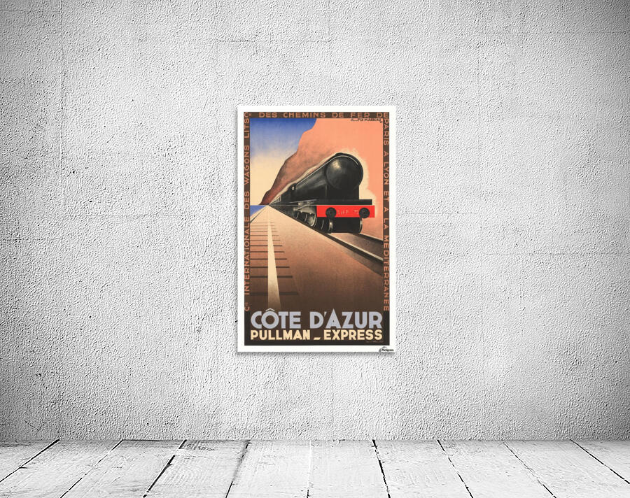 Cote D'Azur Pullman Express Wall Preview