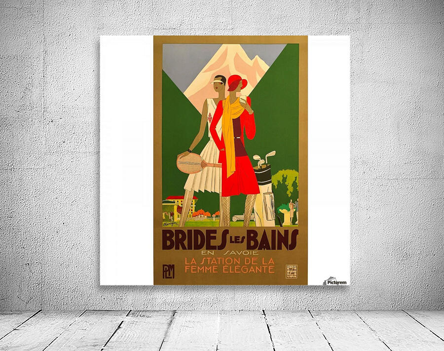 Brides Les Bains Wall Preview