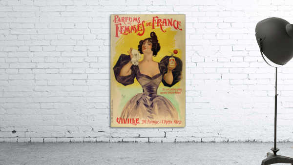 Parfums de femmes de France Aperçu sur mur