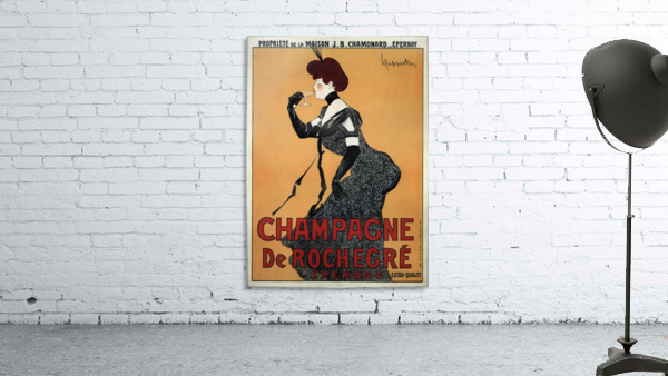 Champagne De Rochegre Leonetto Cappiello 1910 Wall Preview