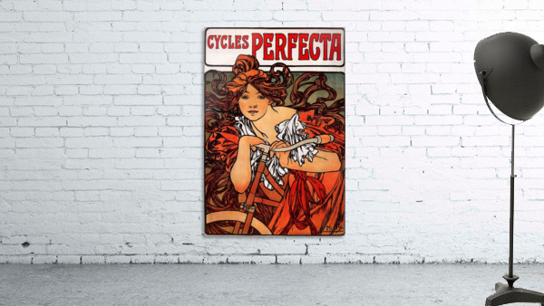 Cycles Perfecta by Alphonse Mucha Wall Preview