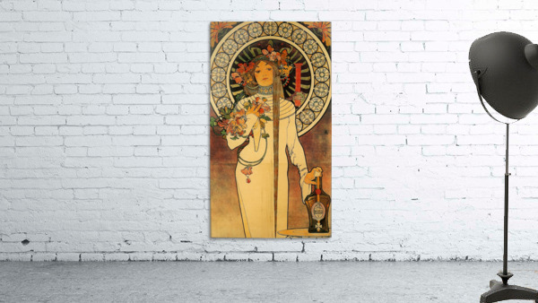 La Trappistine by Alphonse Mucha Wall Preview