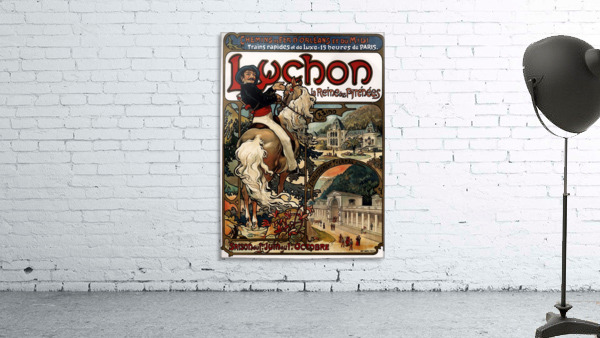 Luchon by Alphonse Mucha Wall Preview