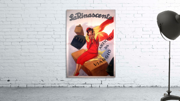 La Rinascente old poster Wall Preview