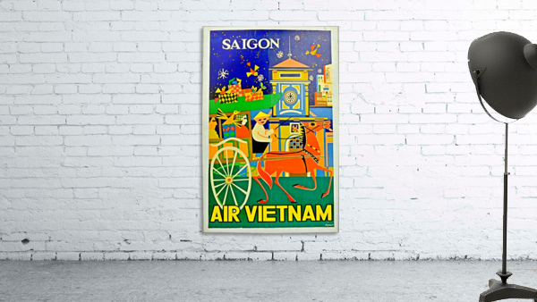 Air Vietnam poster for Saigon Wall Preview