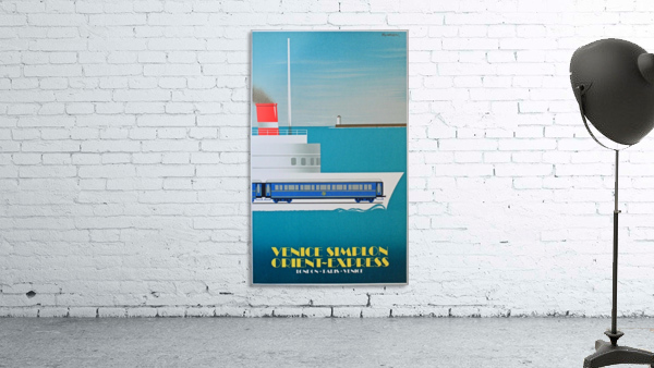 Simplon Orient Express Poster Wall Preview