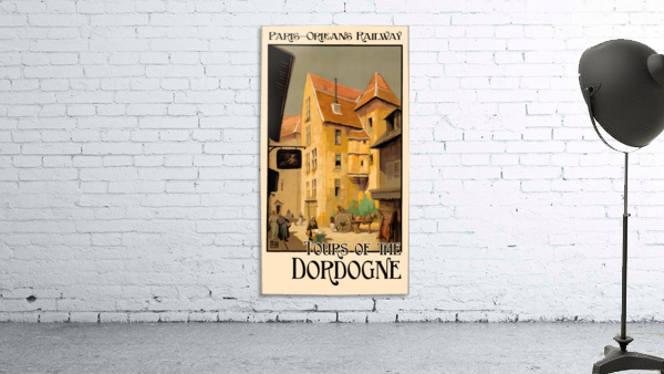 Paris - Orleans Railway Tours of the Dordogne Wall Preview