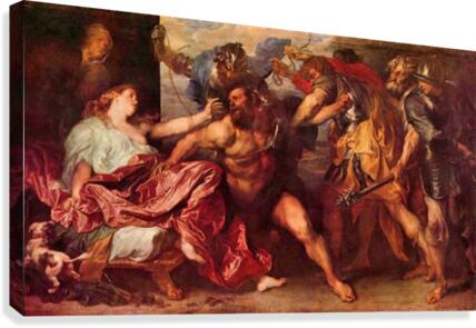 Samson and Delilah Canvas Print