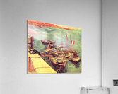 Boats with sand Acrylic Print