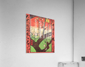 Japonese tree (after Hiroshige Acrylic Print
