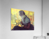 The novel reader Acrylic Print