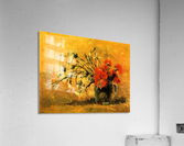 Vase with Carnations Acrylic Print