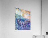 Prisoners walking the Round Acrylic Print