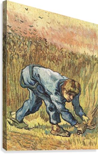 The sower with sickle Canvas Print