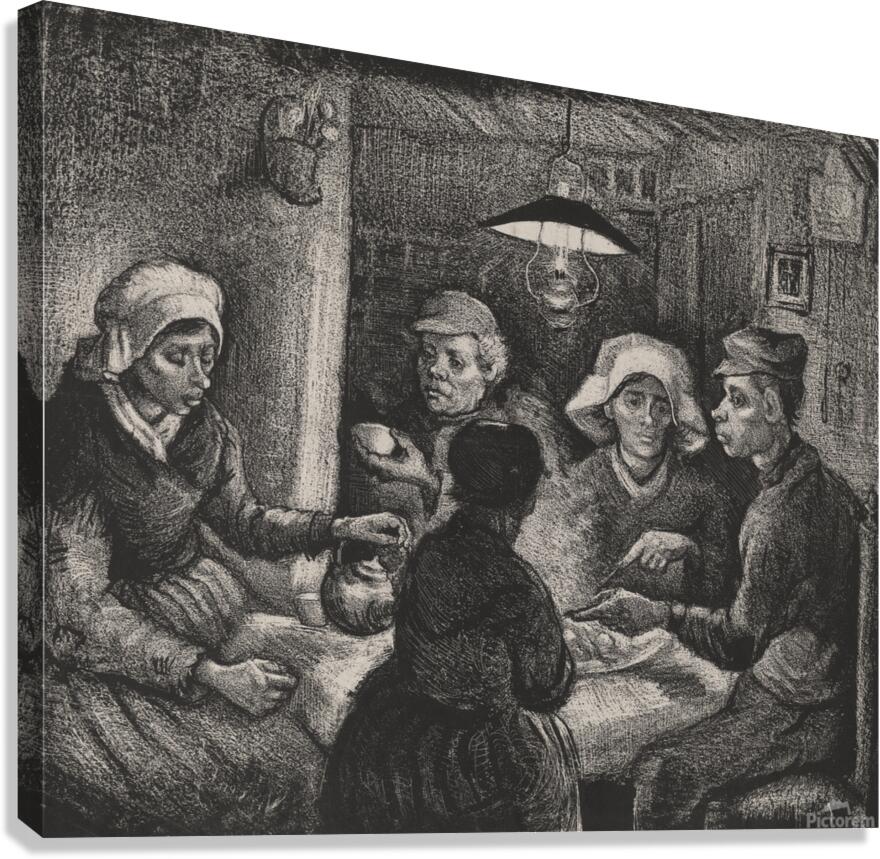 Potato Eaters Canvas Print