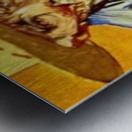 The Peasant Metal print