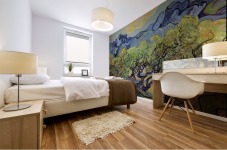 Landscape with olive Trees Mural print