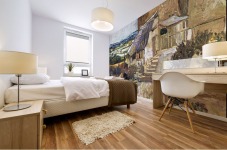 The old mill Mural print