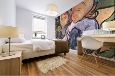 Two Children 1 Mural print