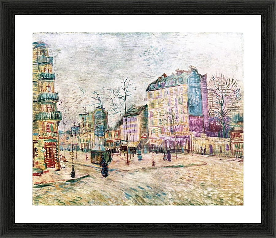 Boulevard de Clichy Picture Frame print