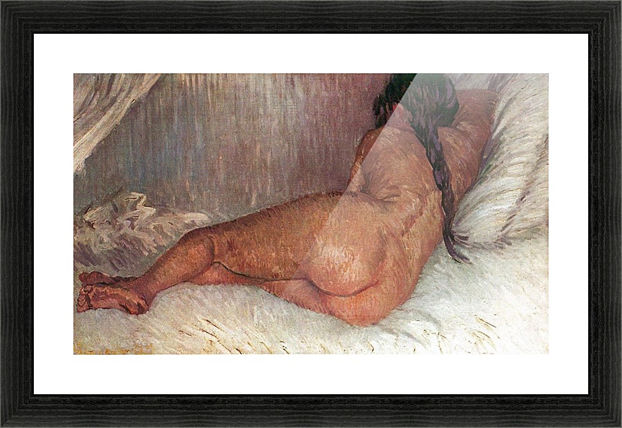 Female Nude Picture Frame print
