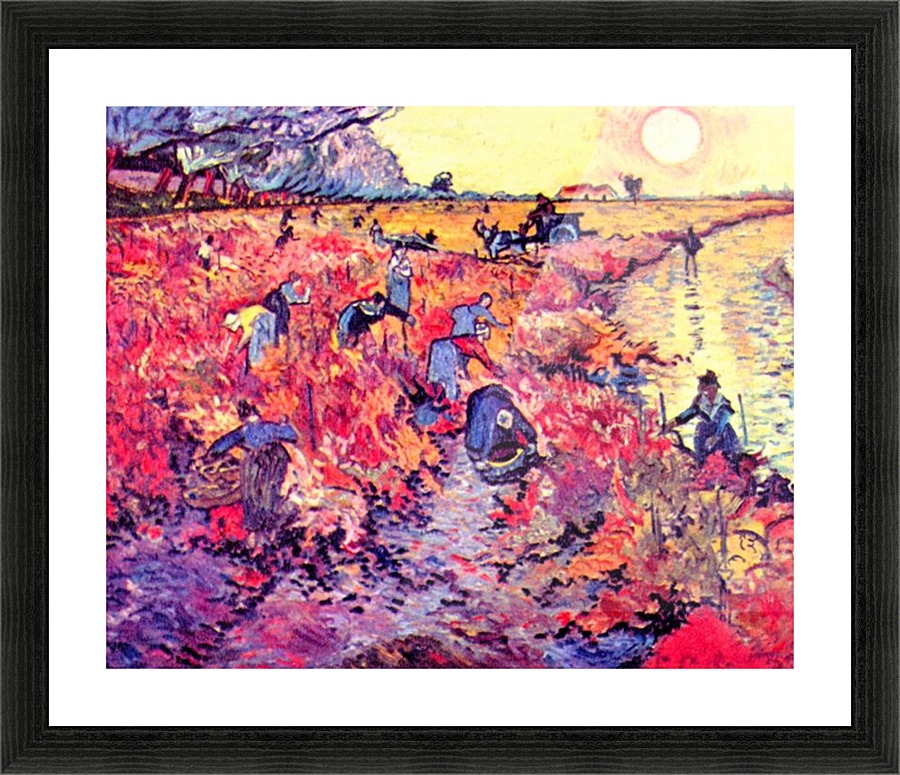 The red vines Picture Frame print