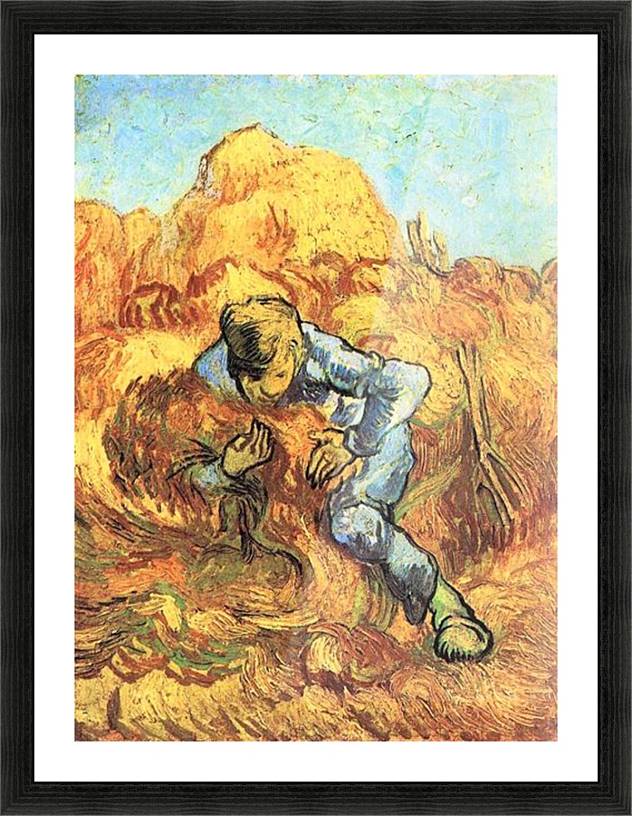The sheaf Binder Picture Frame print