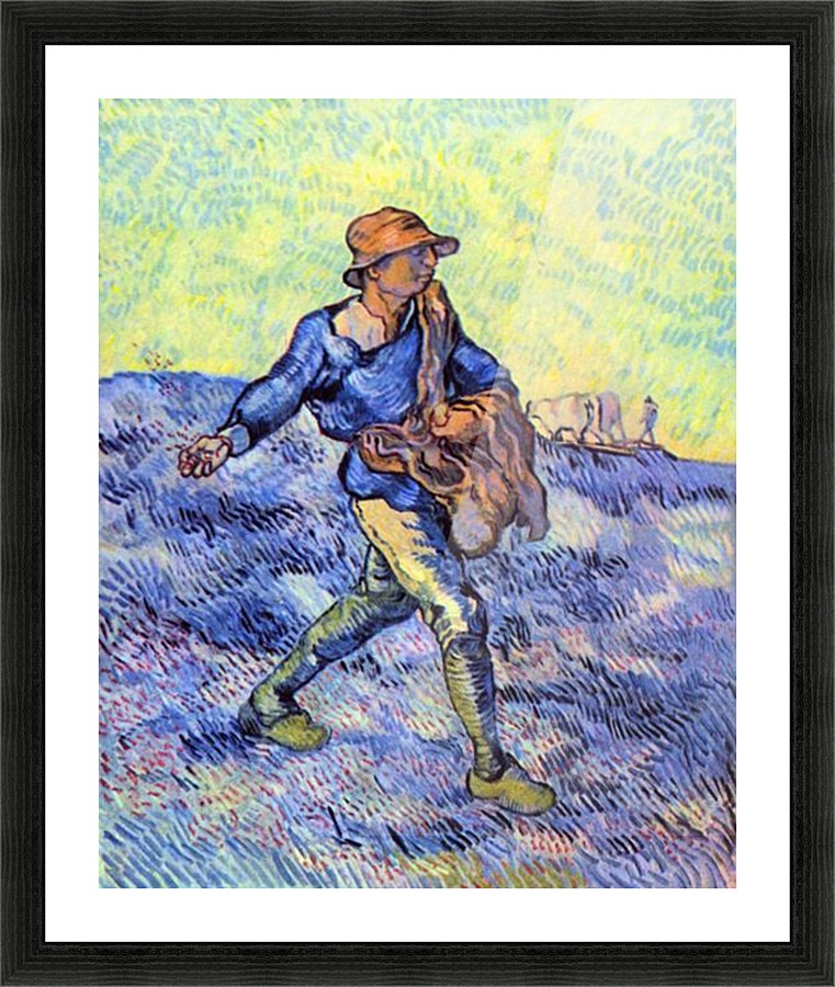 The Sower 1 Picture Frame print