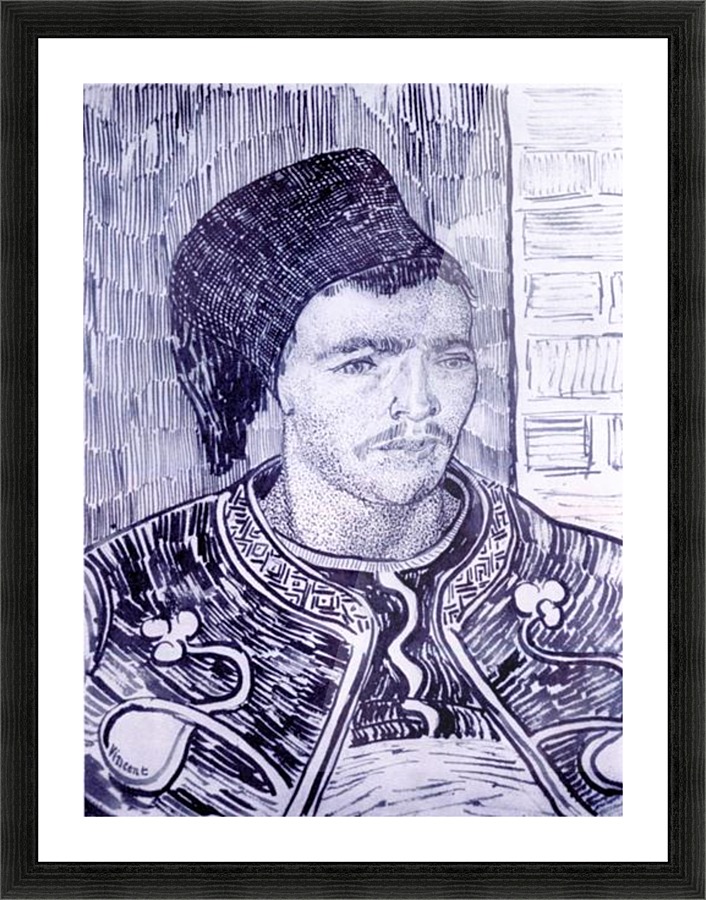 The Zuave Milliet Picture Frame print