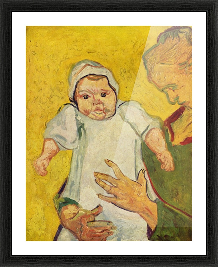 Augustine Roulin with her infant Picture Frame print