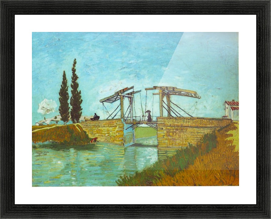 Bridge at Arles Picture Frame print
