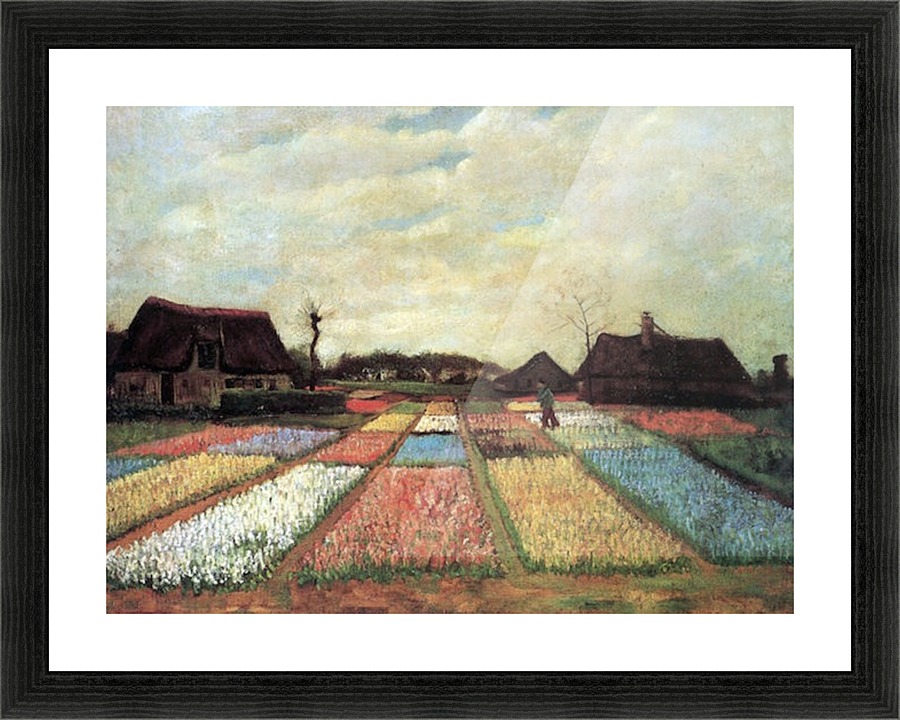 Bulb Fields Picture Frame print