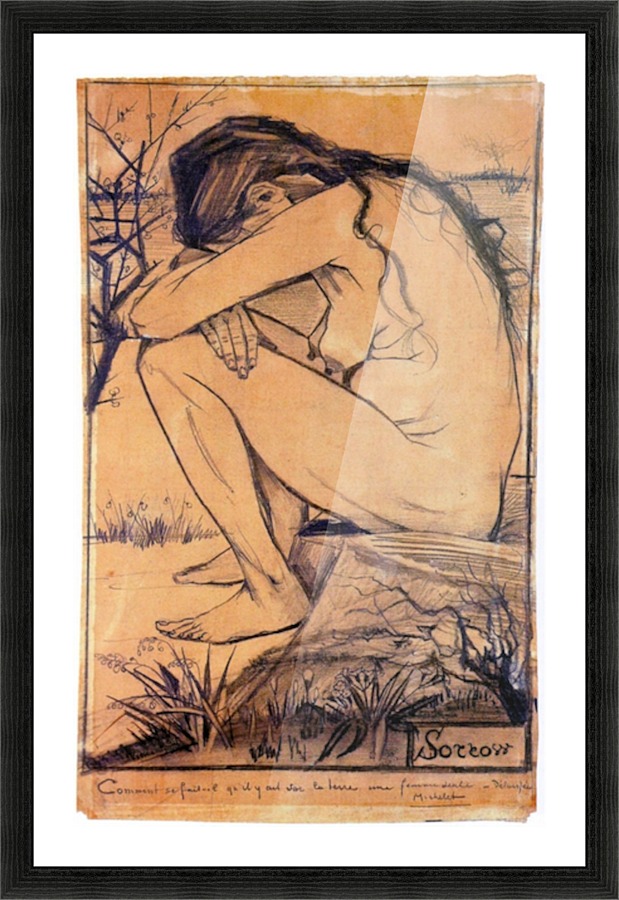 Sorrow_lg Picture Frame print