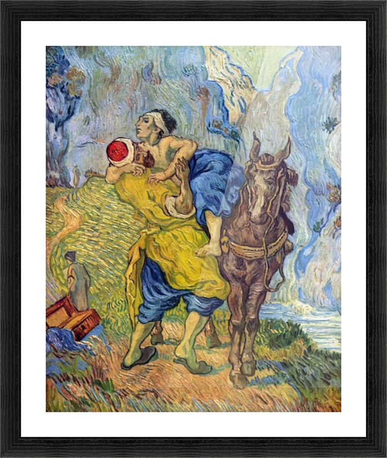 The Good Samaritan Picture Frame print