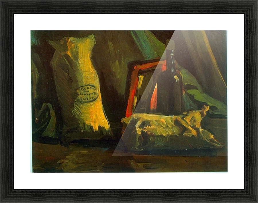 Two Sacks Picture Frame print