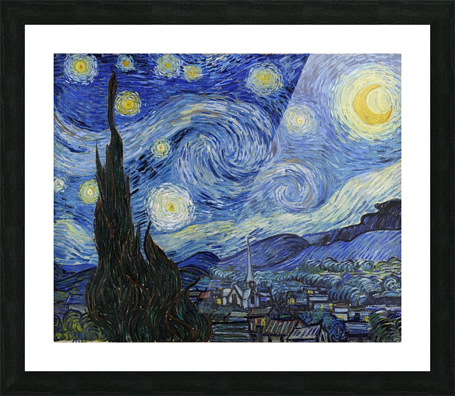 Starry Night Picture Frame print