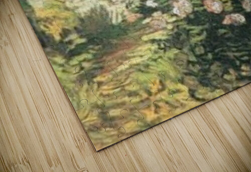 Flowering Rosebush Van Gogh puzzle