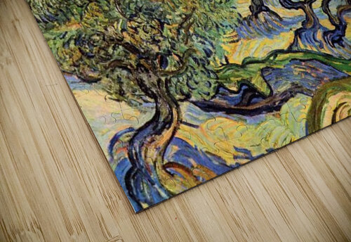 Landscape with olive Trees Van Gogh puzzle