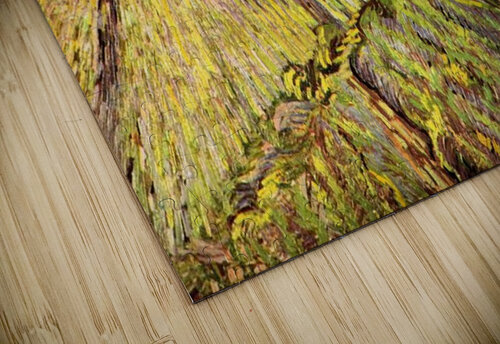 Landscape with plowed fields Van Gogh puzzle