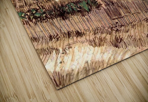The blue carts Van Gogh puzzle