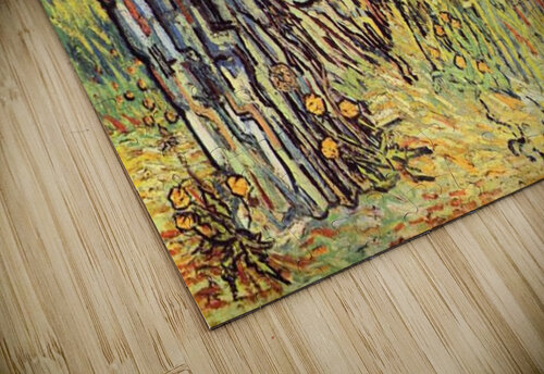 Tree trunks Van Gogh puzzle