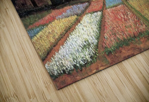 Bulb Fields Van Gogh puzzle