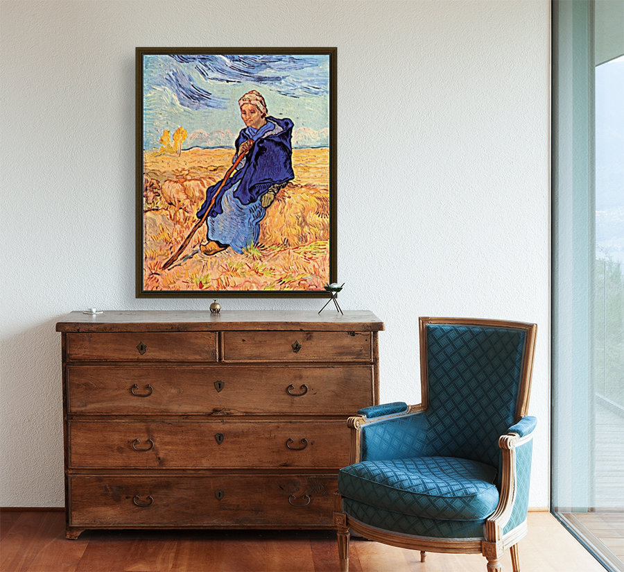 The shepherdess Reproduction