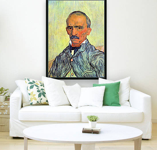 Keeper of lunatic asylum of Saint Paul Trabuc by Van Gogh