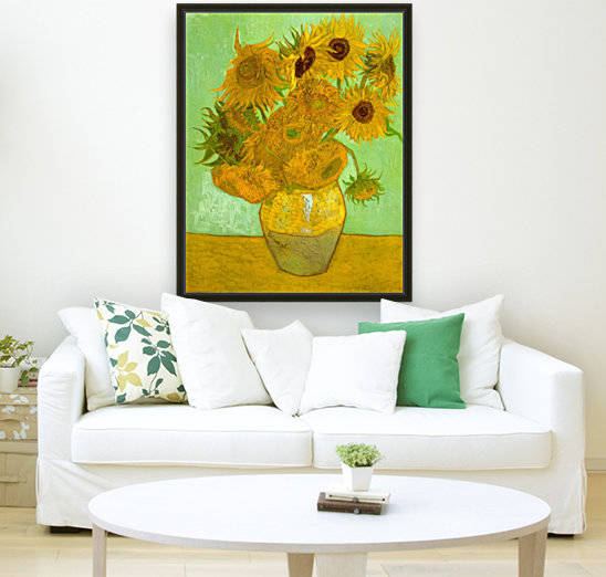Twelve Sunflowers by Van Gogh