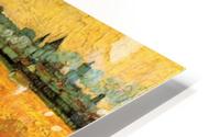 Arles View from the Wheat Fields HD Metal print
