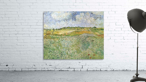 Auvers with rain clouds Wall Preview