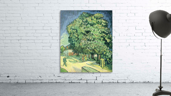 Blossoming chestnut tree Wall Preview